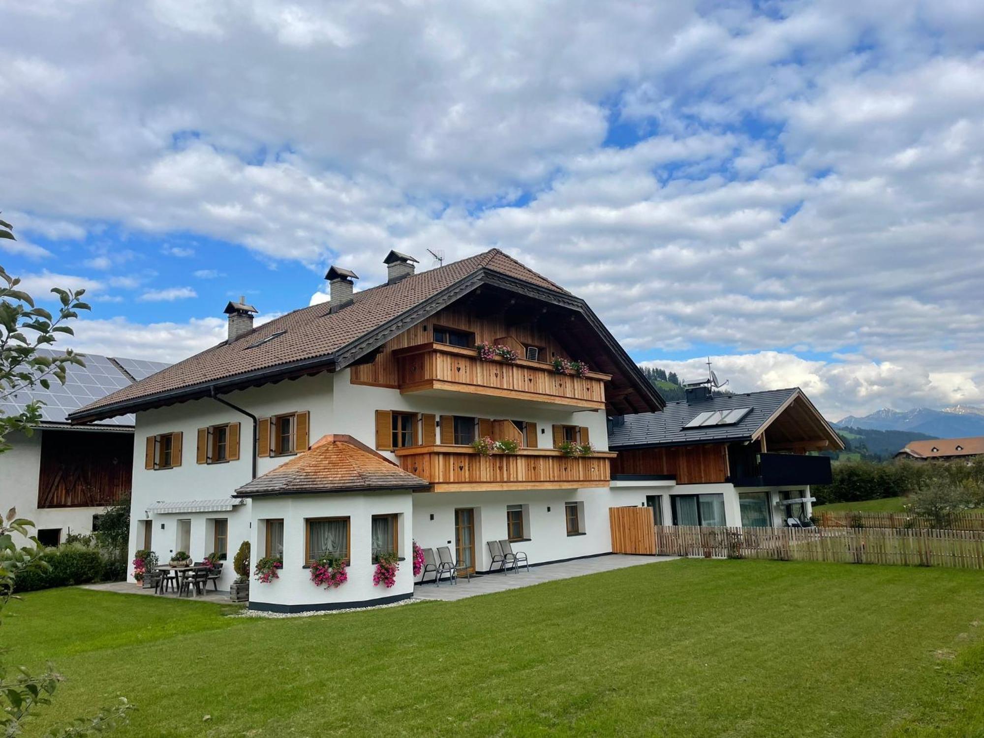 App - Chalet Unterhoelzlhof Olang Exterior foto